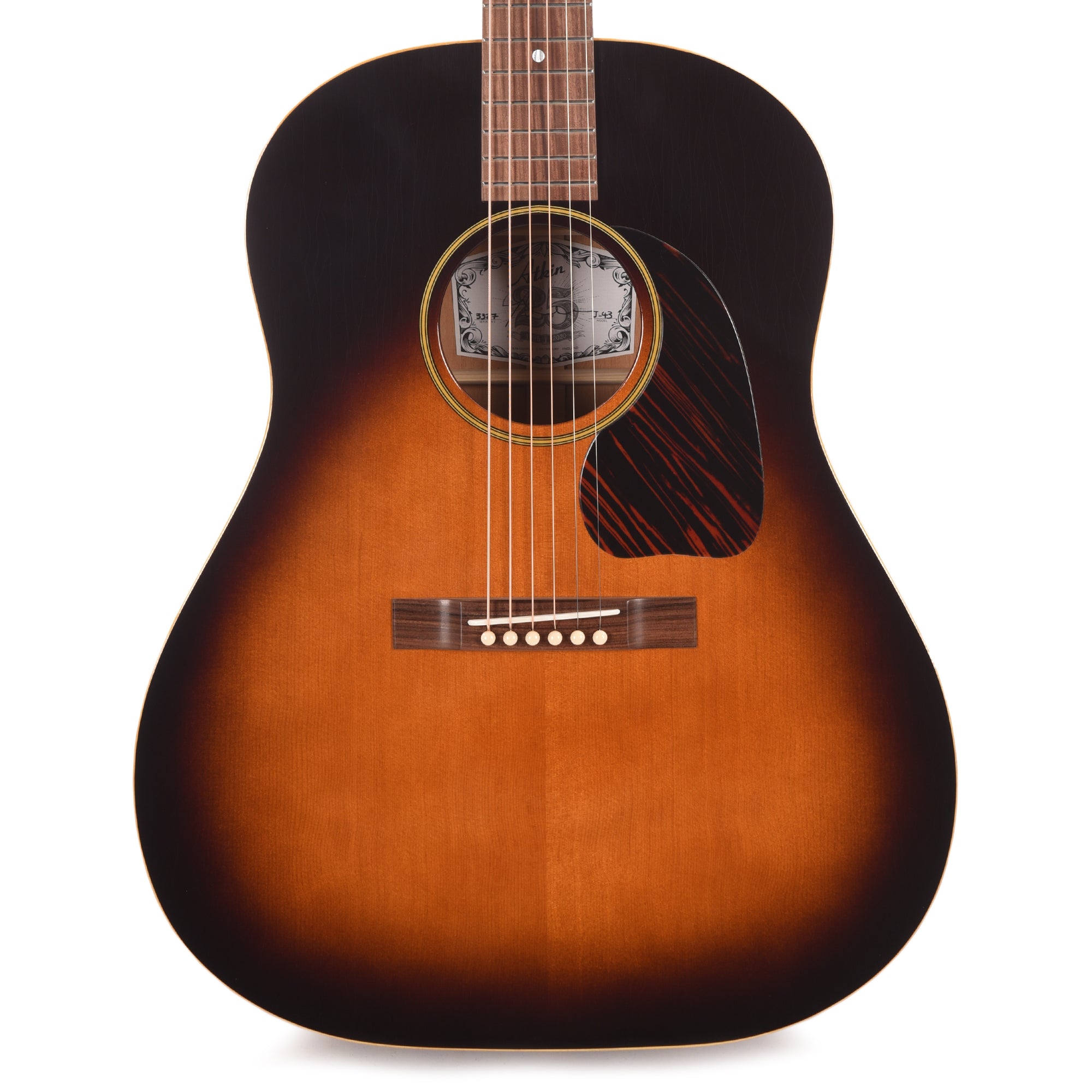 Atkin The Forty Three Baked Sitka/Mahogany Aged Sunburst