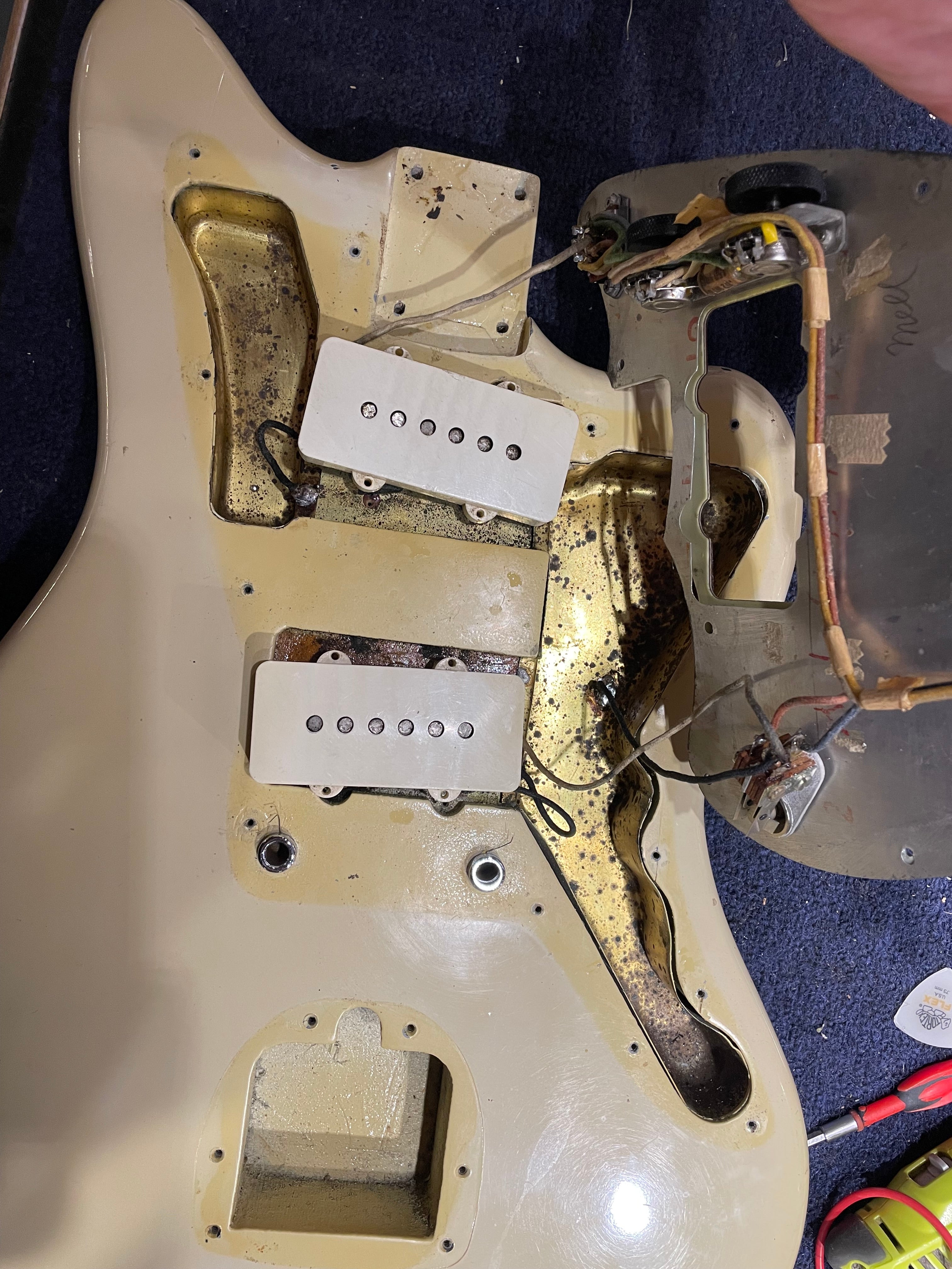 Fender Jazzmaster Olympic White Refin 1960