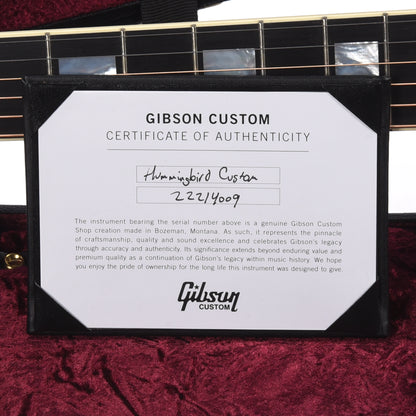 Gibson Custom Shop Modern Hummingbird Custom Ebony