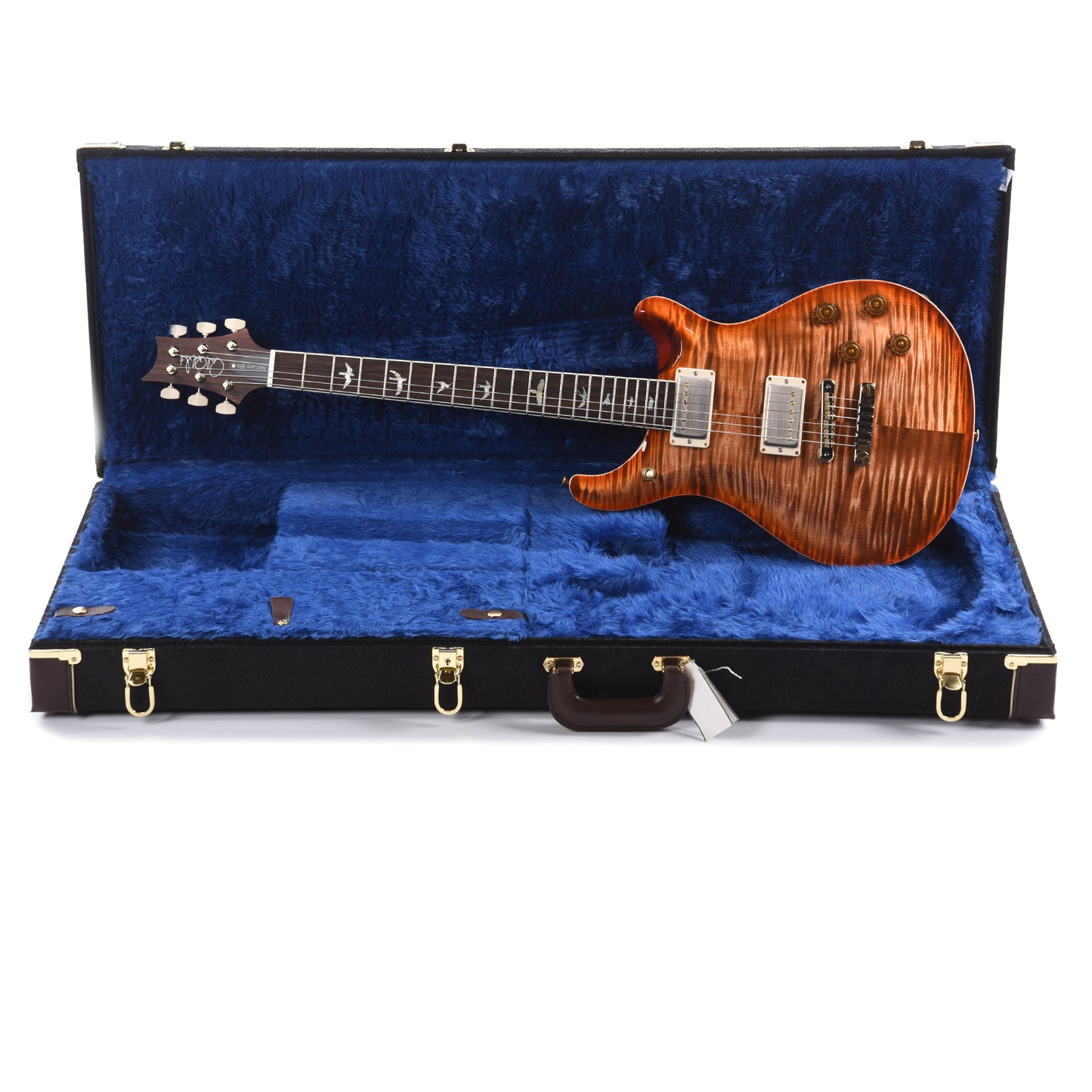 PRS Wood Library McCarty 594 10-Top Flame Autumn Sky w/Figured Stained Maple Neck & Brazilian Rosewood Fingerboard