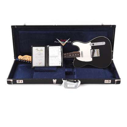 Fender Custom Shop 1968 Custom Telecaster "Chicago Special" NOS Aged Black Top & Back w/Inca Silver Side