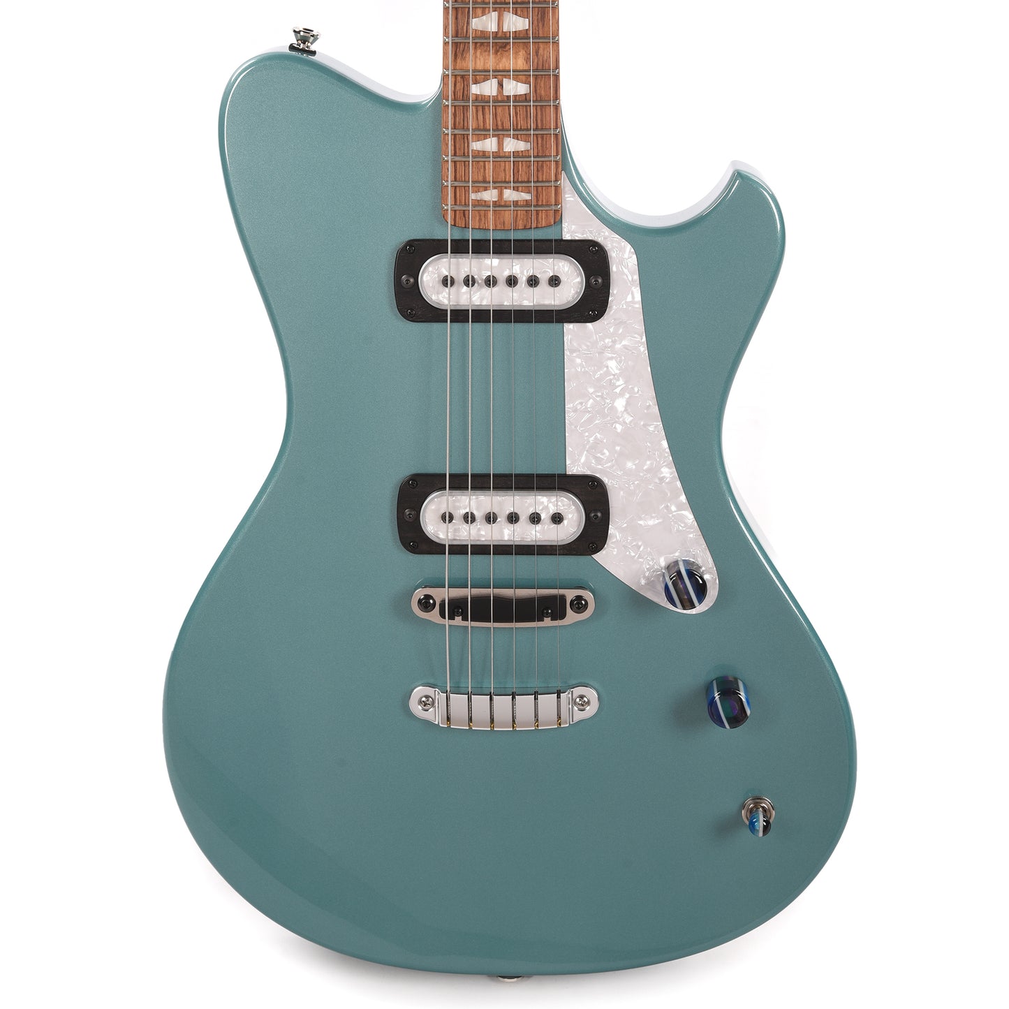 Powers Electric A-Type Hard Tail Artesian Turquoise w/PF42 Pickups