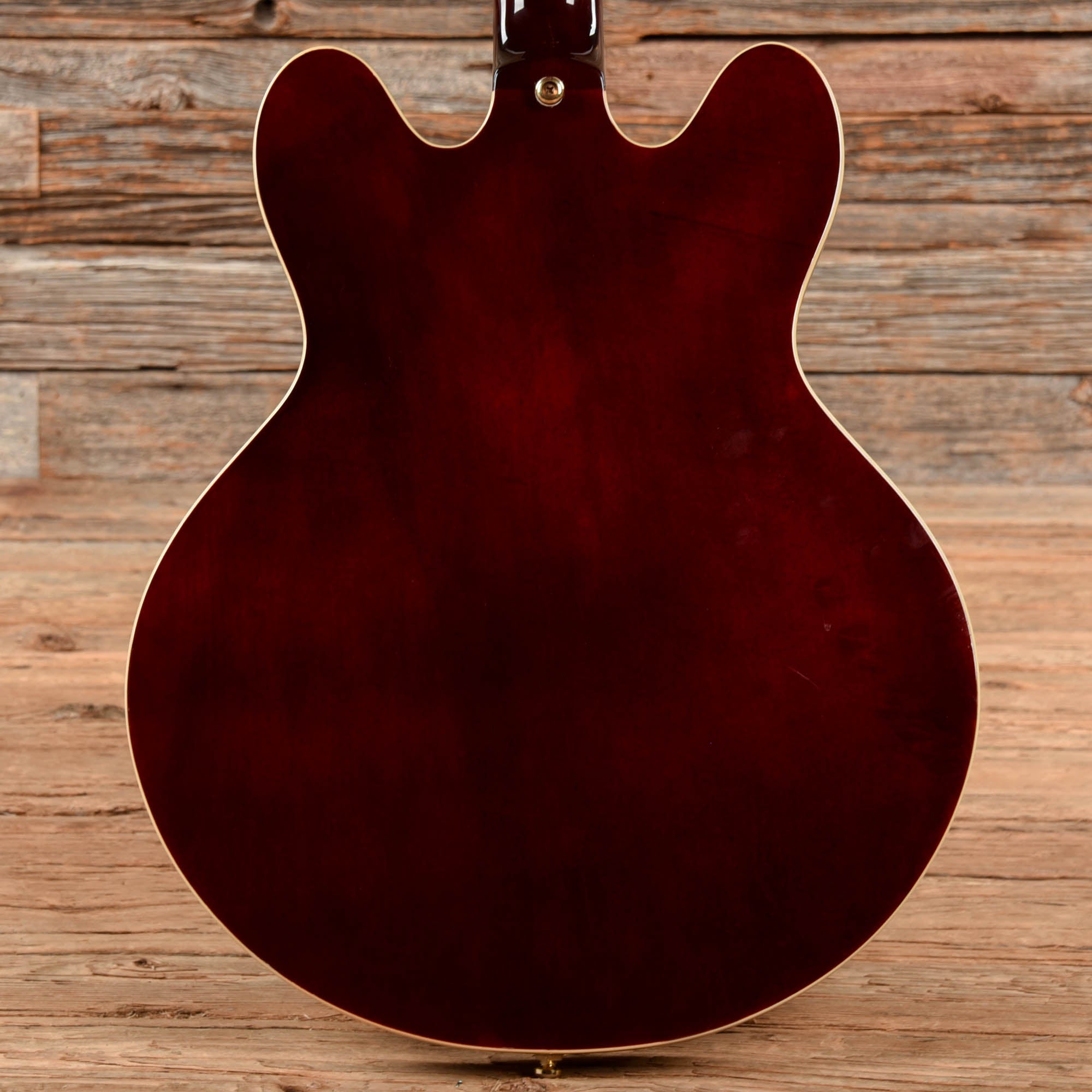 Epiphone Dot Deluxe Flame Wine Red 2005