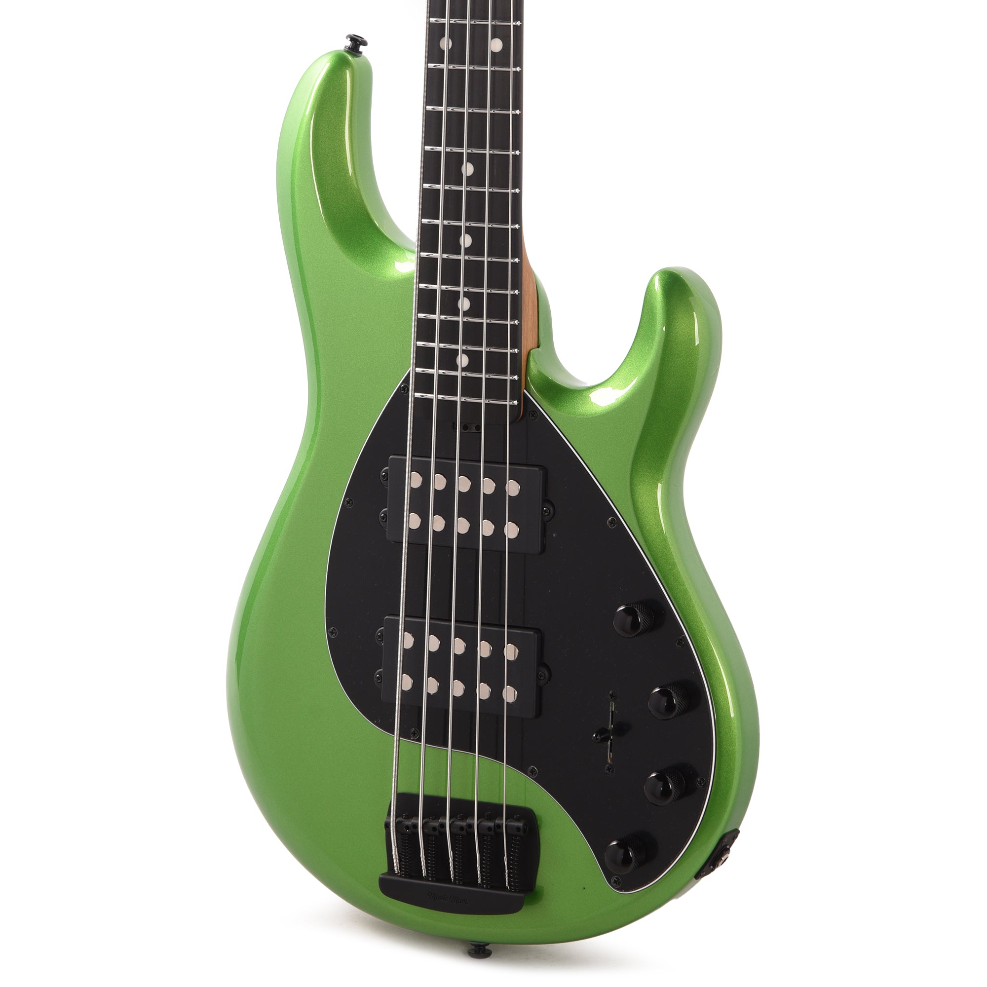 Music Man StingRay Special 5 HH Kiwi Green w/Roasted Maple Neck