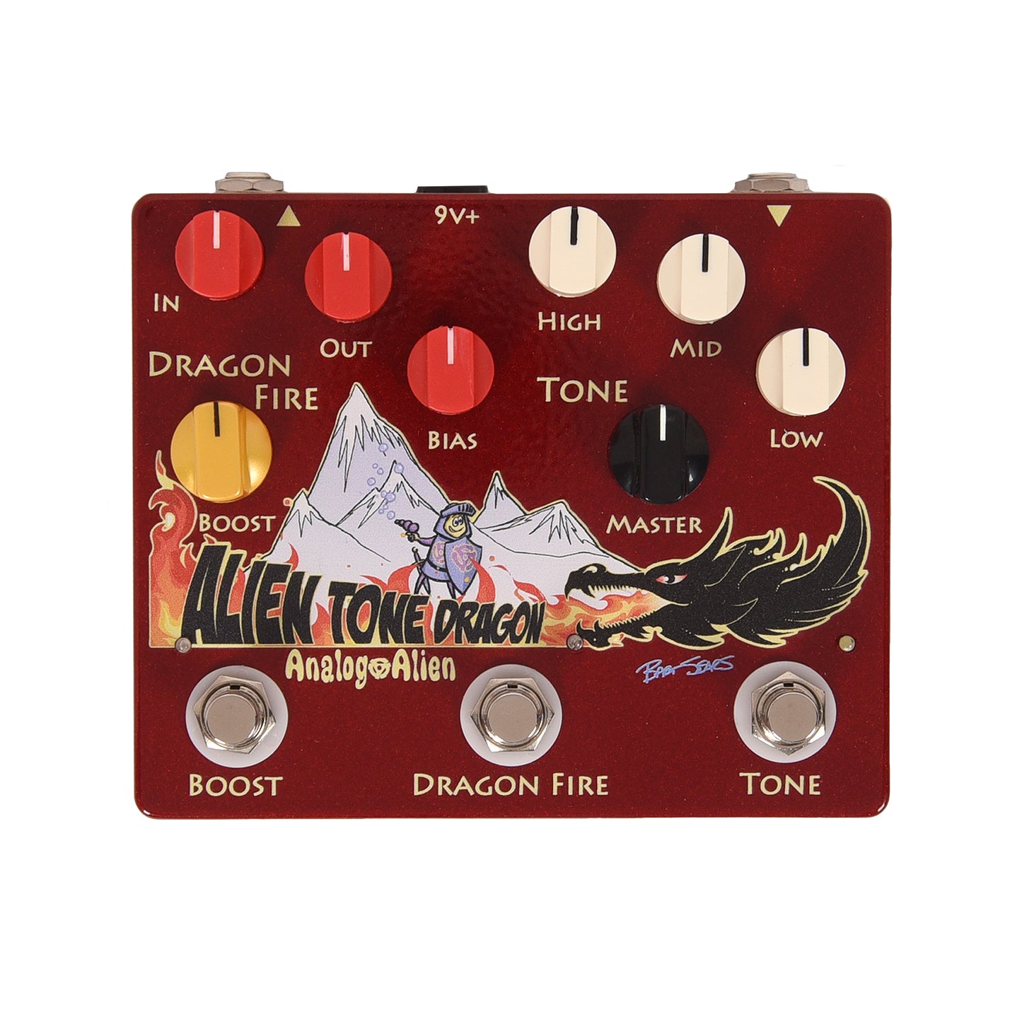 Analog Alien Alien Tone Dragon Overdrive/Boost Pedal