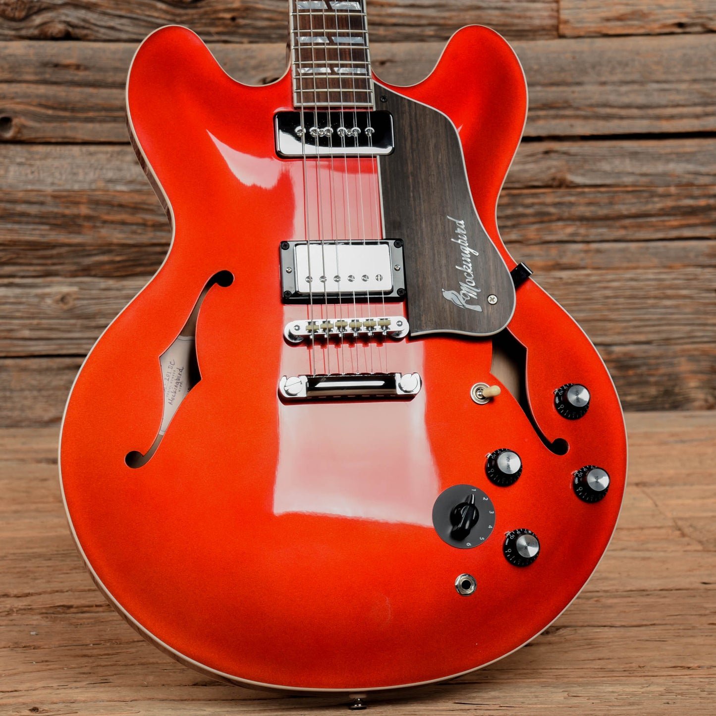 Josh Williams Guitars Mockingbird Red