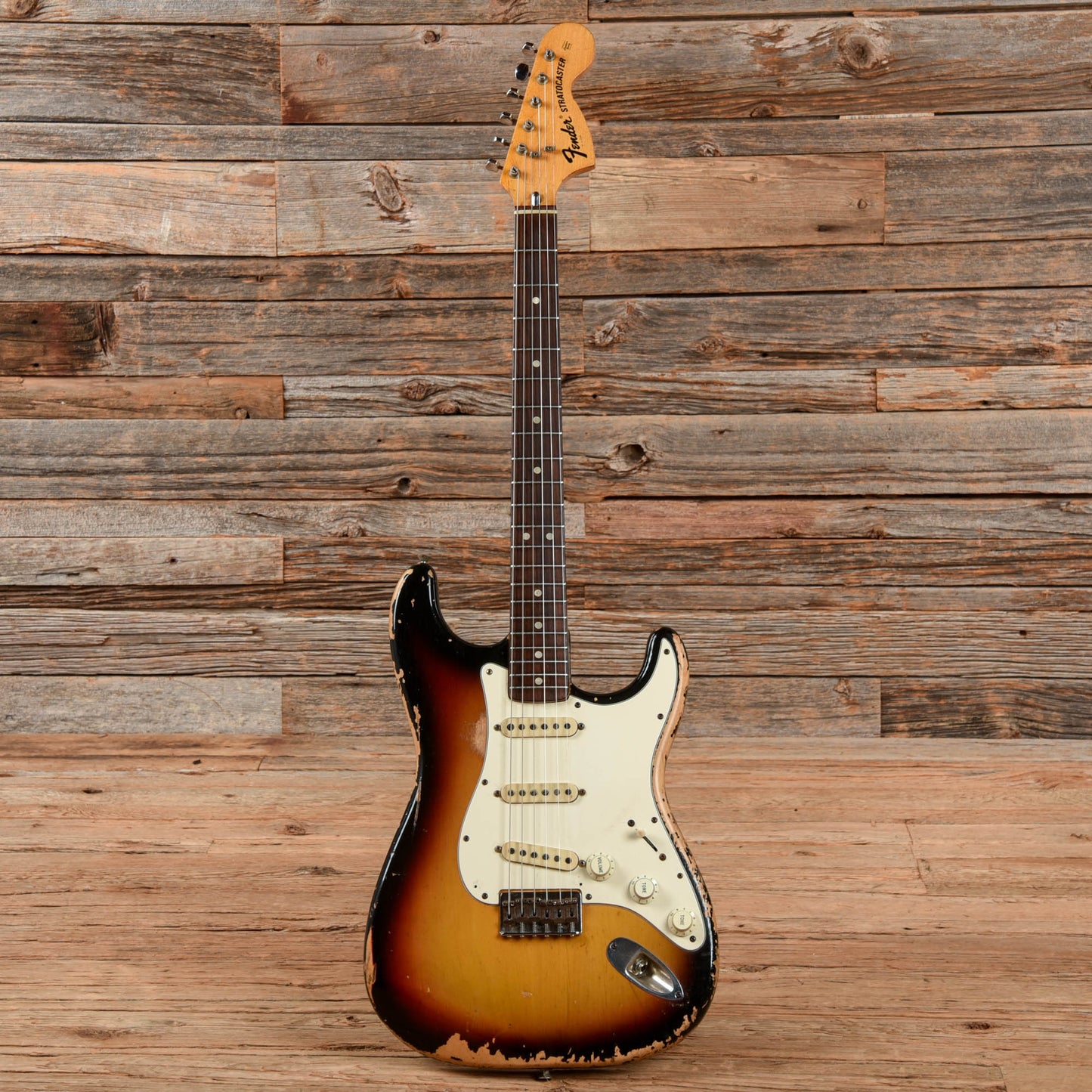 Fender Stratocaster Hardtail Sunburt 1972