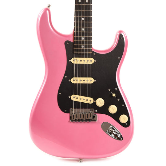 Fender American Ultra Stratocaster Bubble Gum Metallic w/Ebony Fingerboard & Anodized Black Pickguard