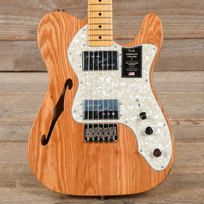 Fender American Vintage II 1972 Telecaster Thinline Aged Natural