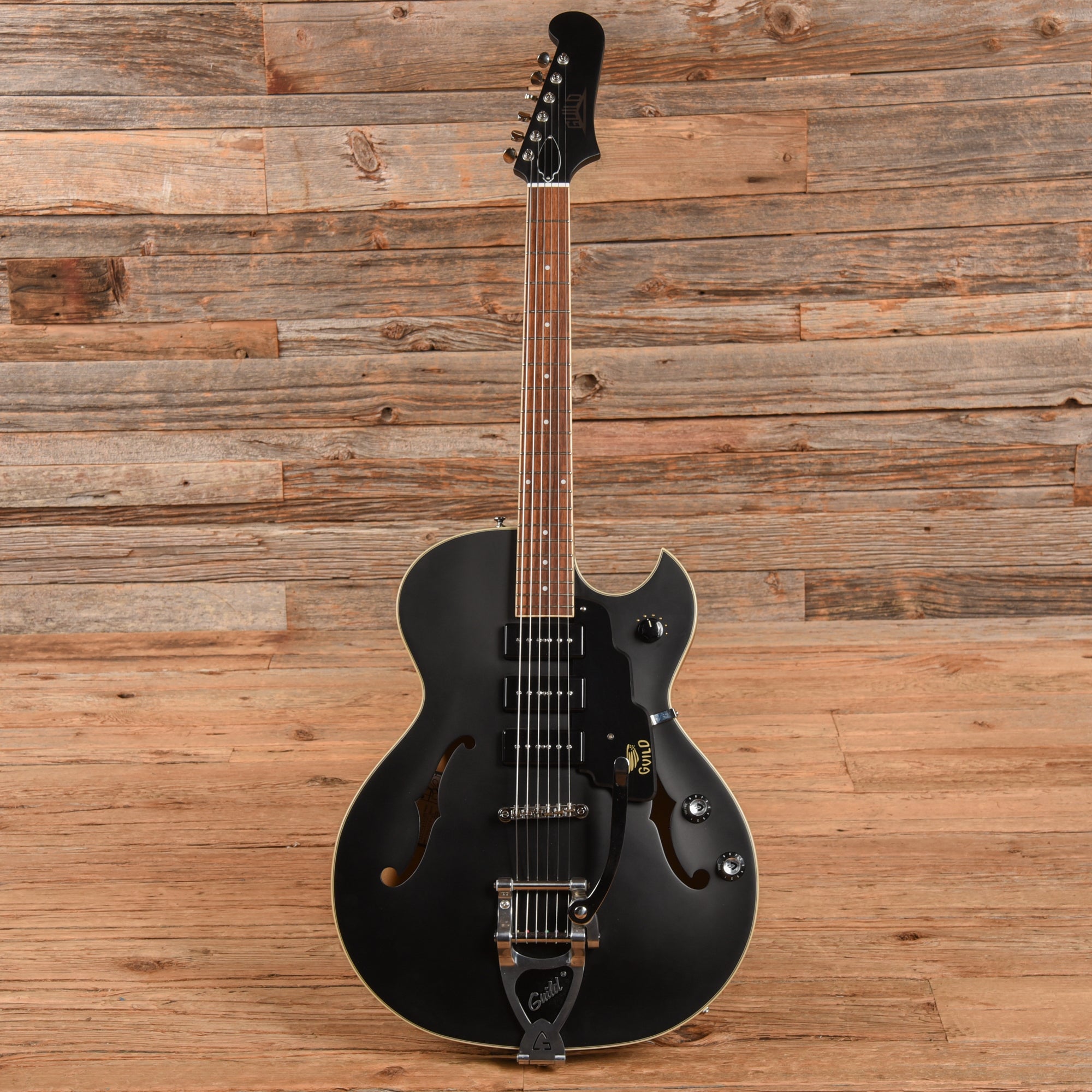 Guild Newark St. Collection Starfire I Jet 90 Satin Black 2021