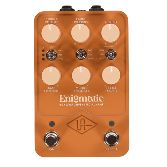 Universal Audio Enigmatic '82 Overdrive Special Amp Pedal