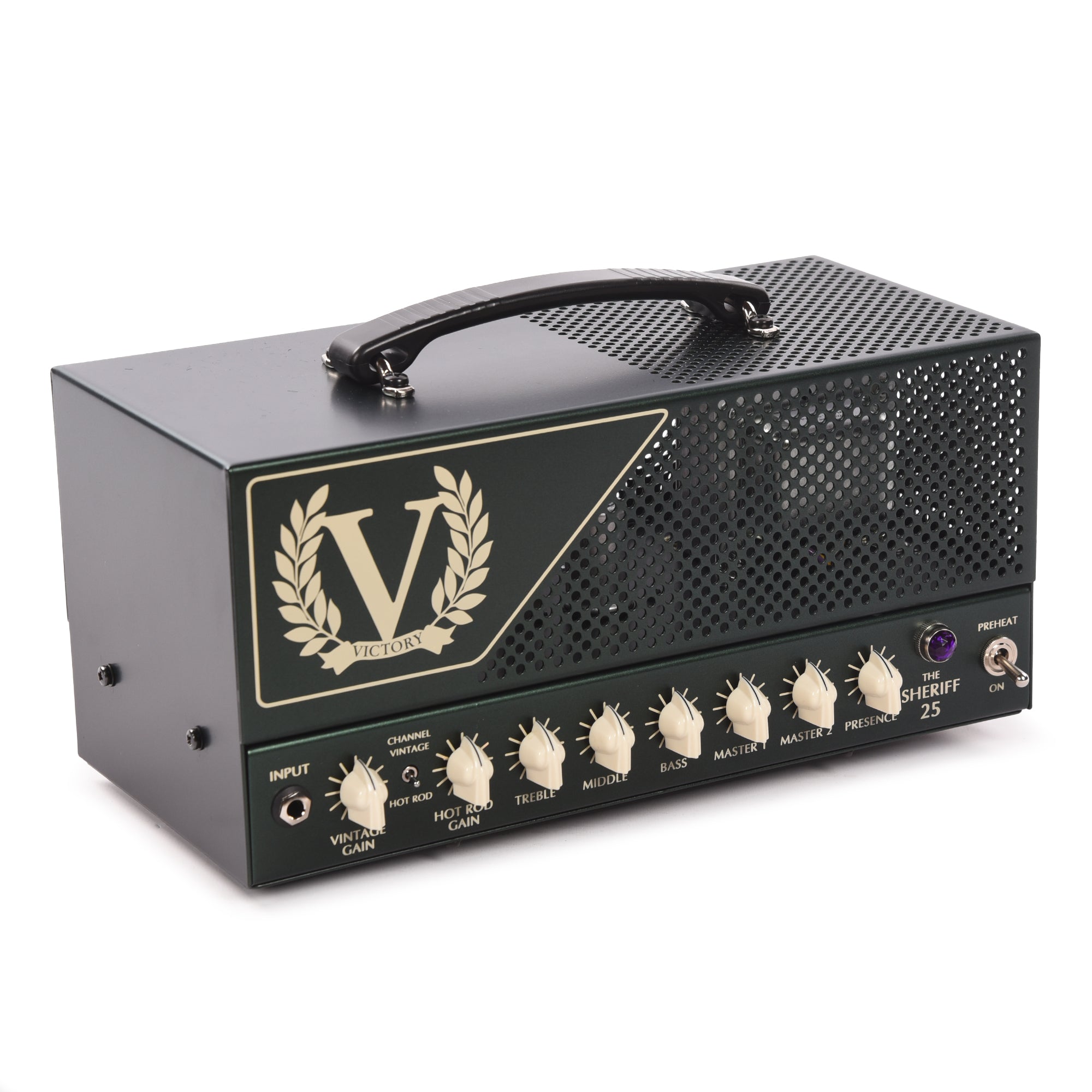 Victory Sheriff 25 Luchbox Head Limited Edition Green