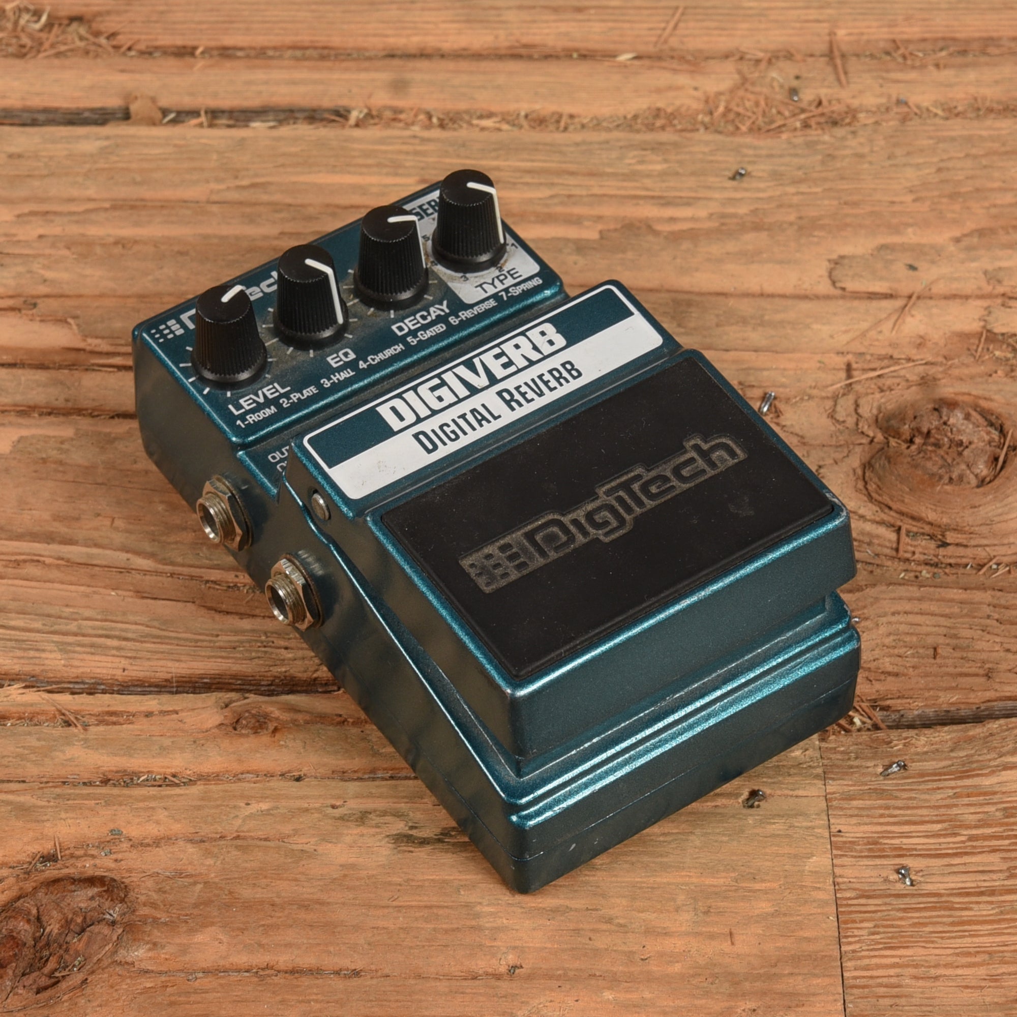 Digitech DigiVerb Digital Reverb Pedal – Chicago Music Exchange