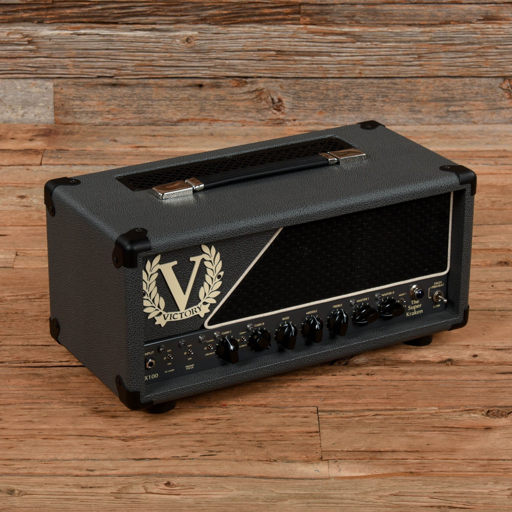 Victory VX100 The Super Kraken Heritage Series 2-Channel 100-Watt Guitar Amp Head