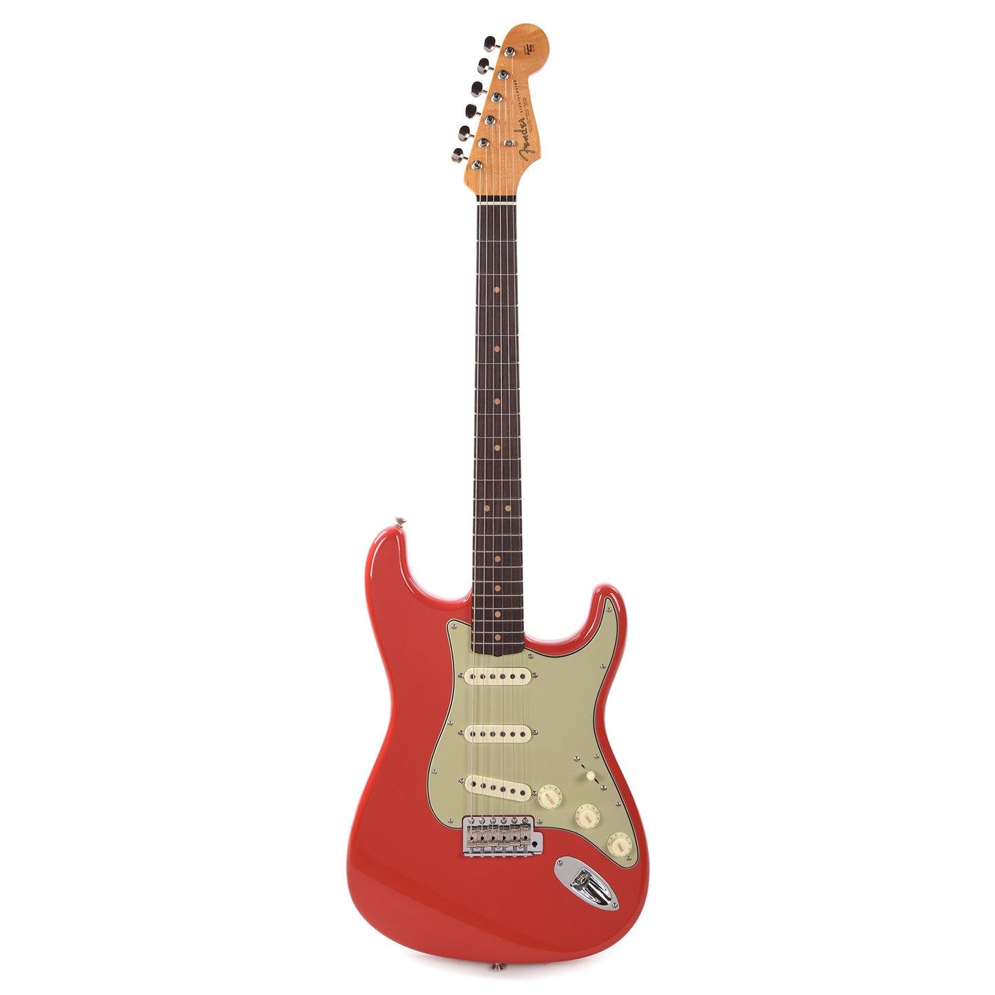Fender Custom Shop Limited Edition 1964 L-Series Stratocaster Deluxe Closet Classic Super Aged Fiesta Red