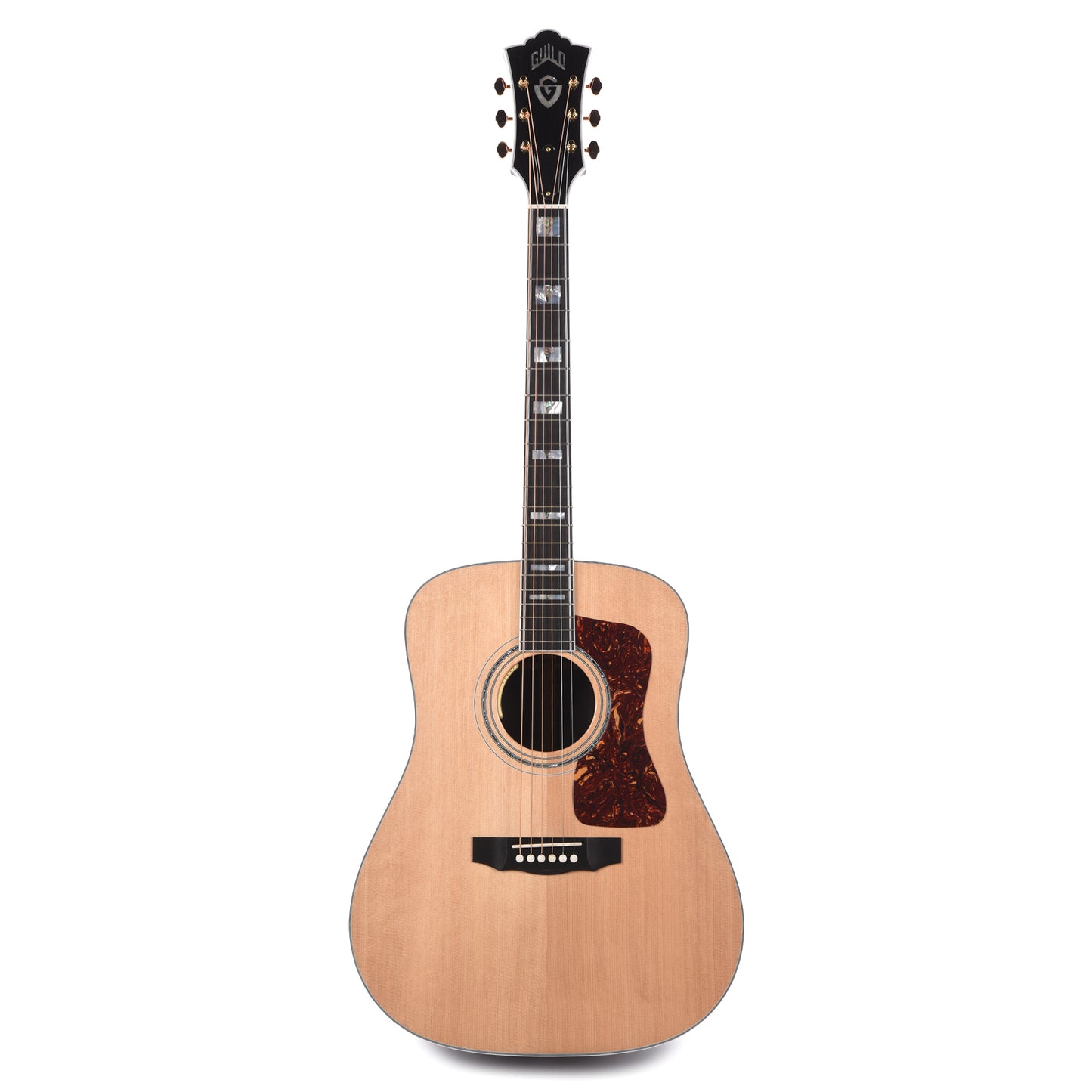 Guild USA D-55E Dreadnought Sitka/Rosewood Natural