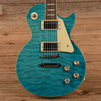 Epiphone Les Paul Standard '60s Quilt Top Transparent Blue 2021