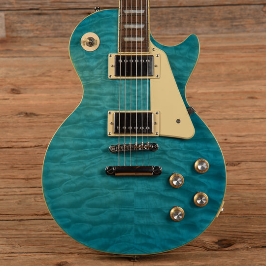 Epiphone Les Paul Standard '60s Quilt Top Transparent Blue 2021