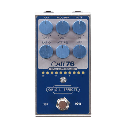 Origin Effects Cali76 MK2 Bass Compressor Super Vintage Blue