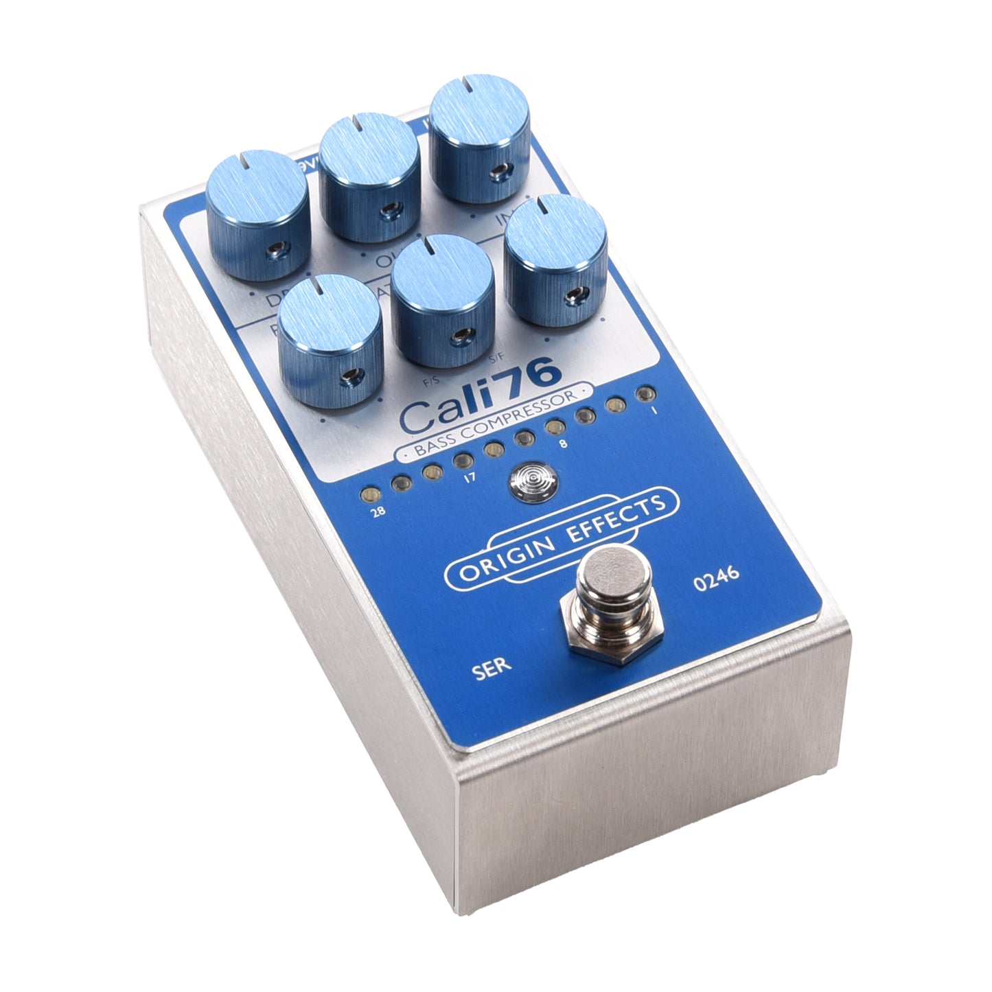 Origin Effects Cali76 MK2 Bass Compressor Super Vintage Blue