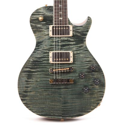 PRS Wood Library McCarty 594 Singlecut 10-Top Flame Trampas Green w/Korina Body/Neck & Brazilian Rosewood Fingerboard