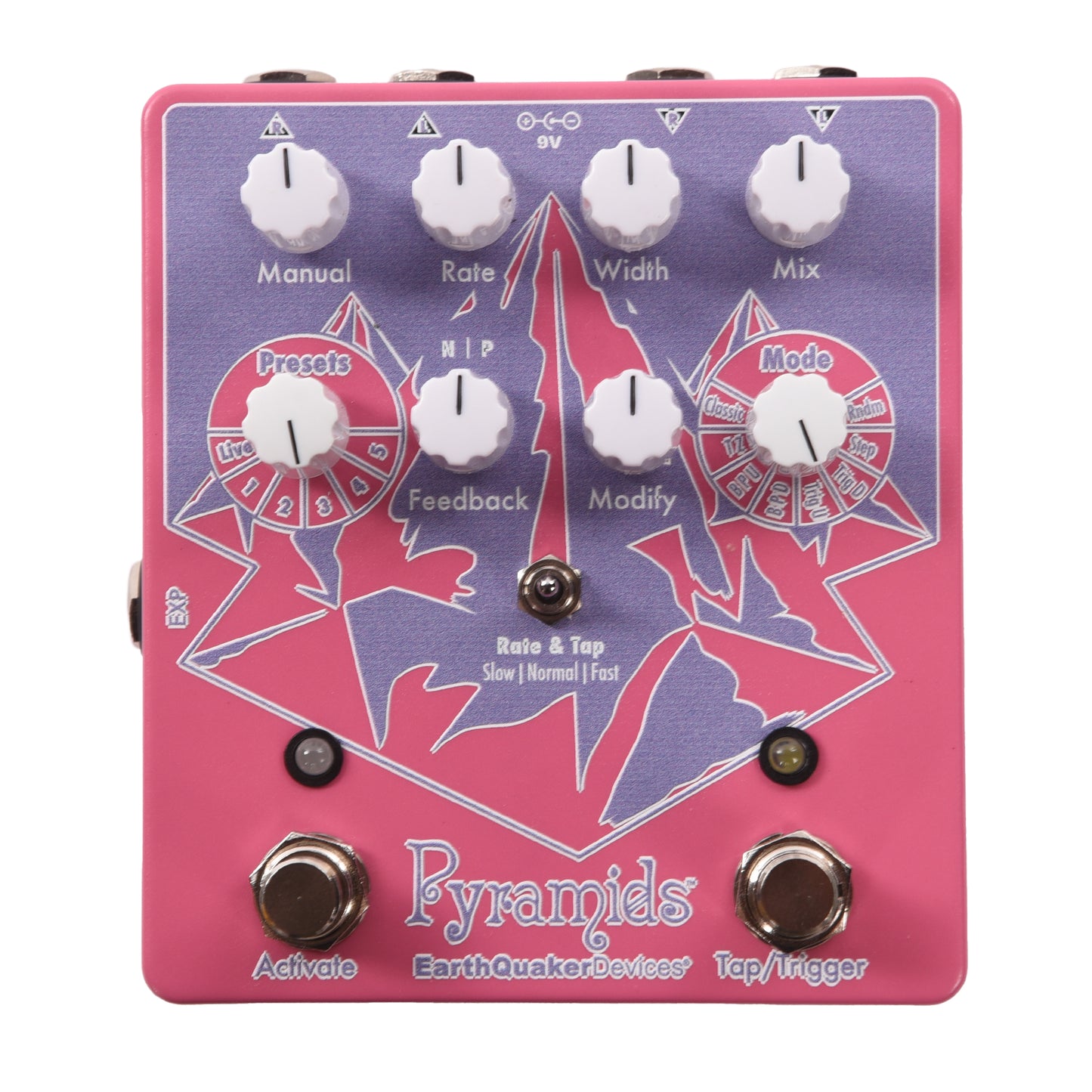 EarthQuaker Devices Pyramids Stereo Flanger One-of-a-Kind #01