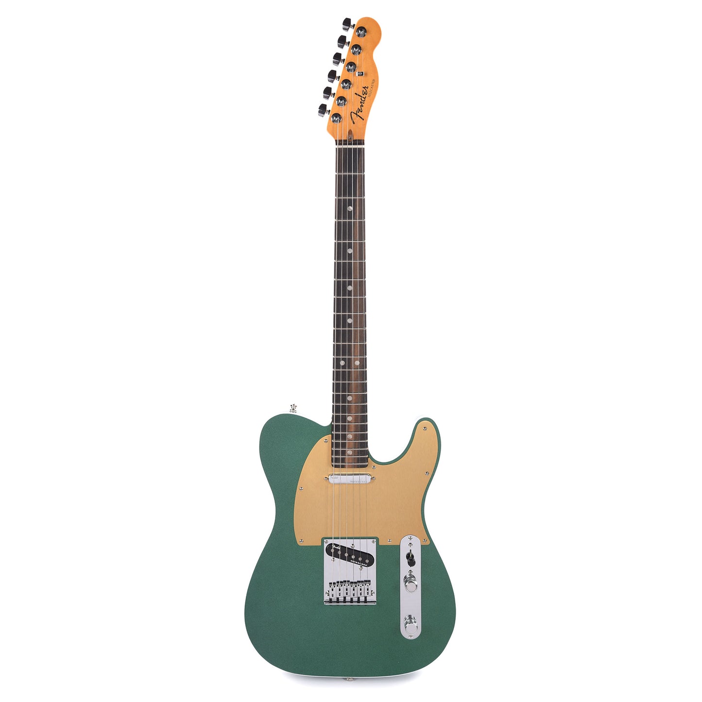 Fender American Ultra Telecaster Mystic Pine w/Ebony Fingerboard & Anodized Gold Pickguard