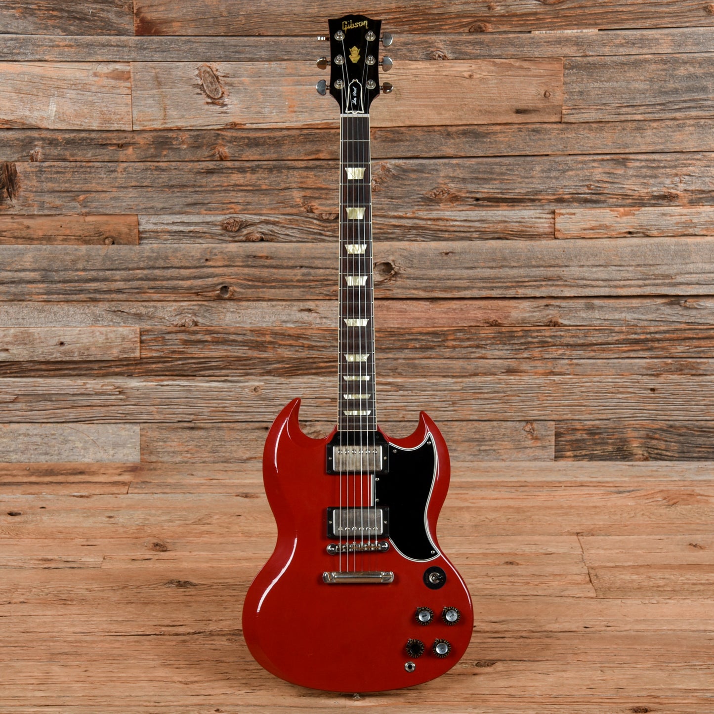 Gibson Custom Shop Murphy Lab 1961 Les Paul SG Standard "CME Spec" Ultra Light Aged Antique Cardinal Red w/Stop Bar