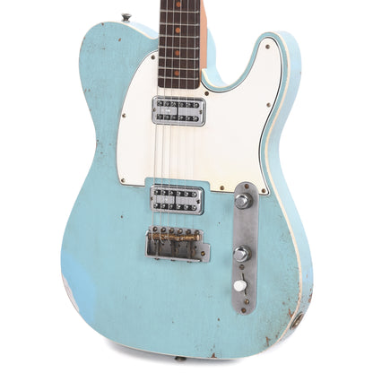 Fender Custom Shop 1962 Custom Telecaster Relic Aged Daphne Blue Apprentice Built by Ron Jessurun