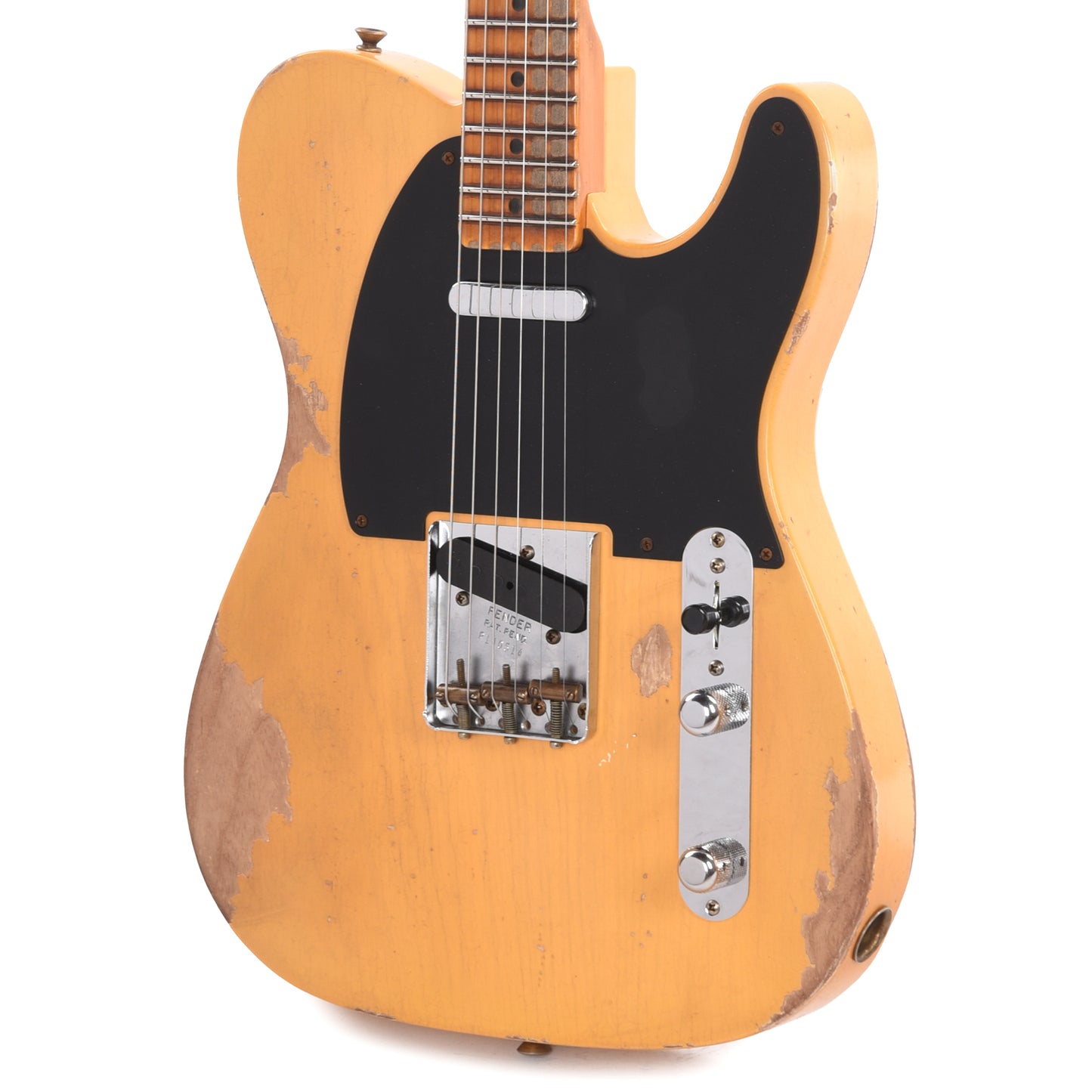 Fender Custom Shop 1954 Telecaster Heavy Relic Faded Aged Nocaster Blonde