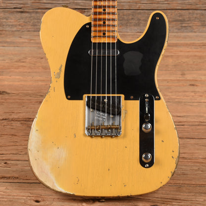 Fender Custom Shop '52 Telecaster Heavy Relic Aged Nocaster Blonde 2024