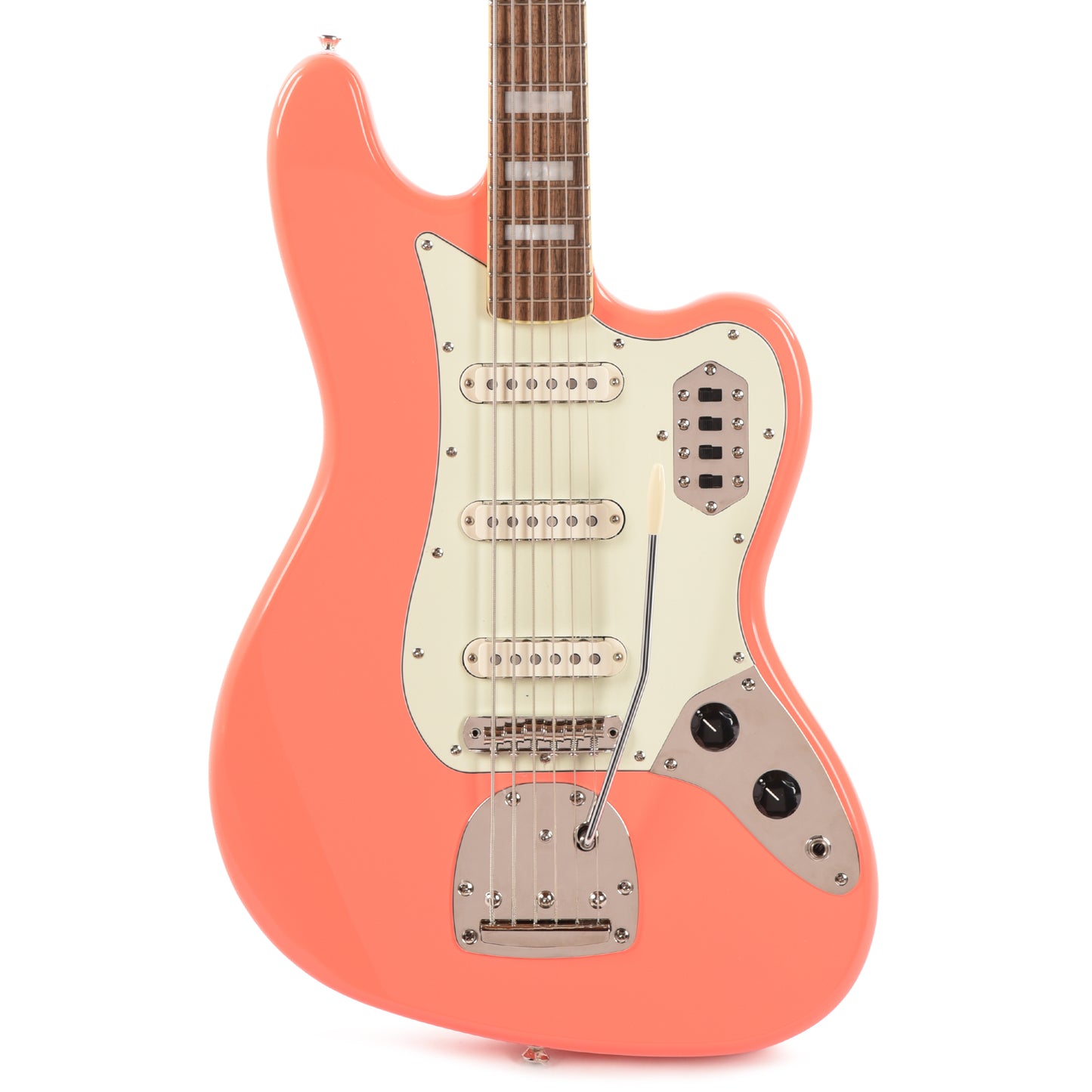 Squier Classic Vibe Bass VI Tahitian Coral