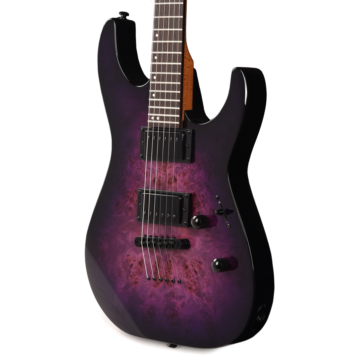 ESP LTD M-200DX NT Electric Guitar Purple Burst