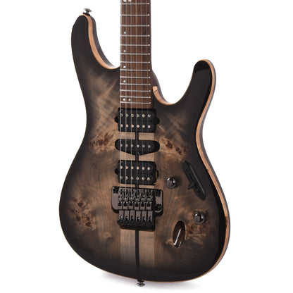 Ibanez S1070PBZCKB Premium 6-String Electric Guitar Charcoal Black Burst