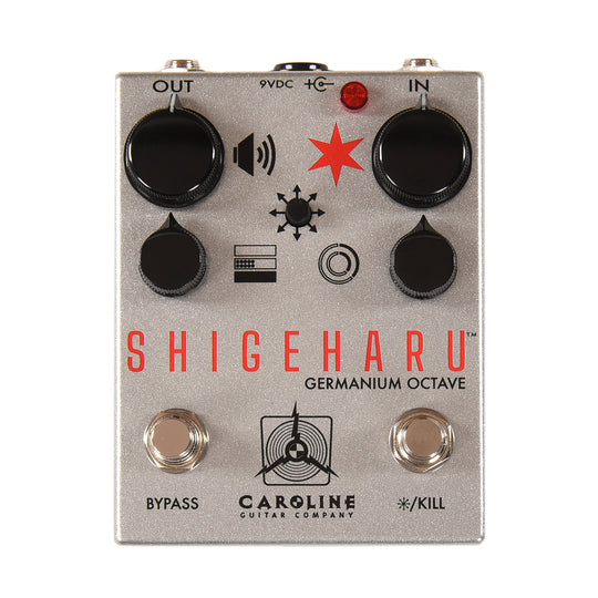 Caroline Shigeharu Germanium Fuzz/Octave Pedal Silver