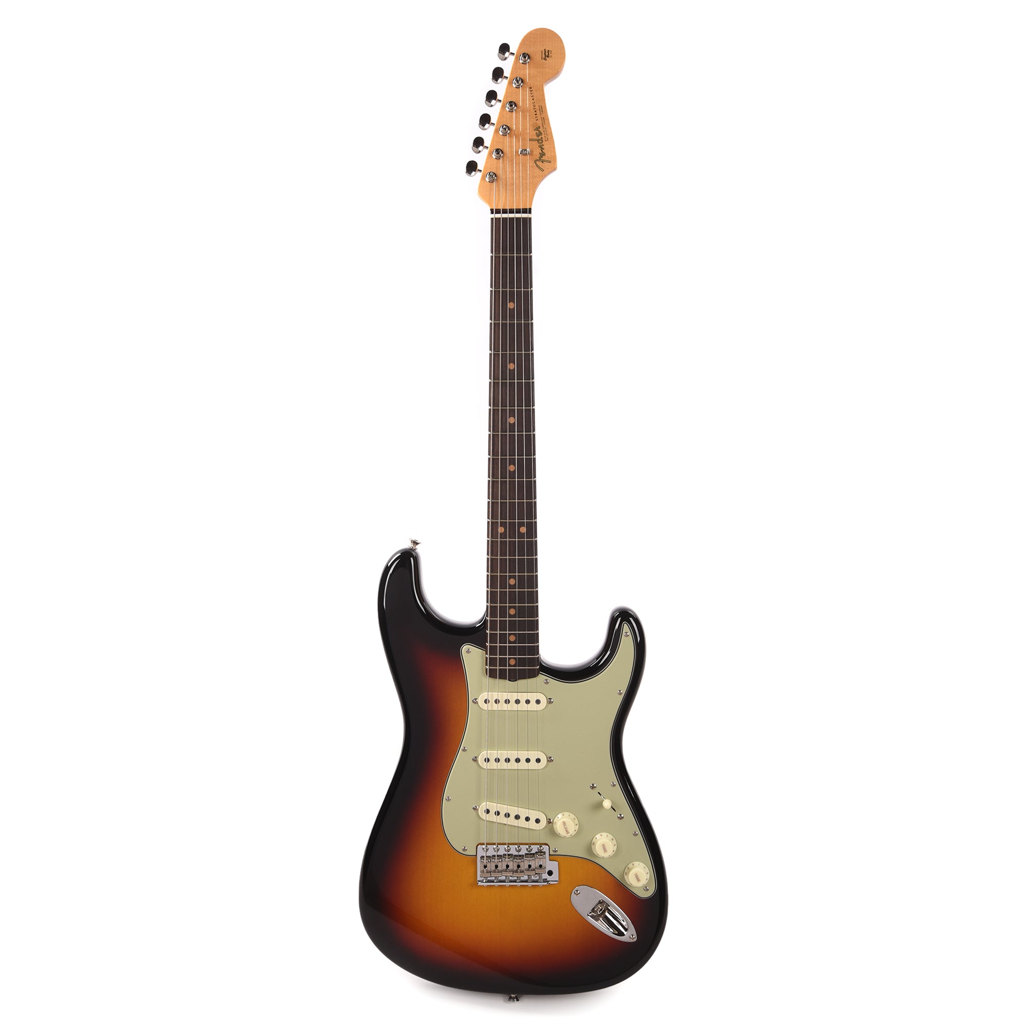 Fender Custom Shop Limited Edition 1964 L-Series Stratocaster Time Capsule Bleached 3-Color Sunburst