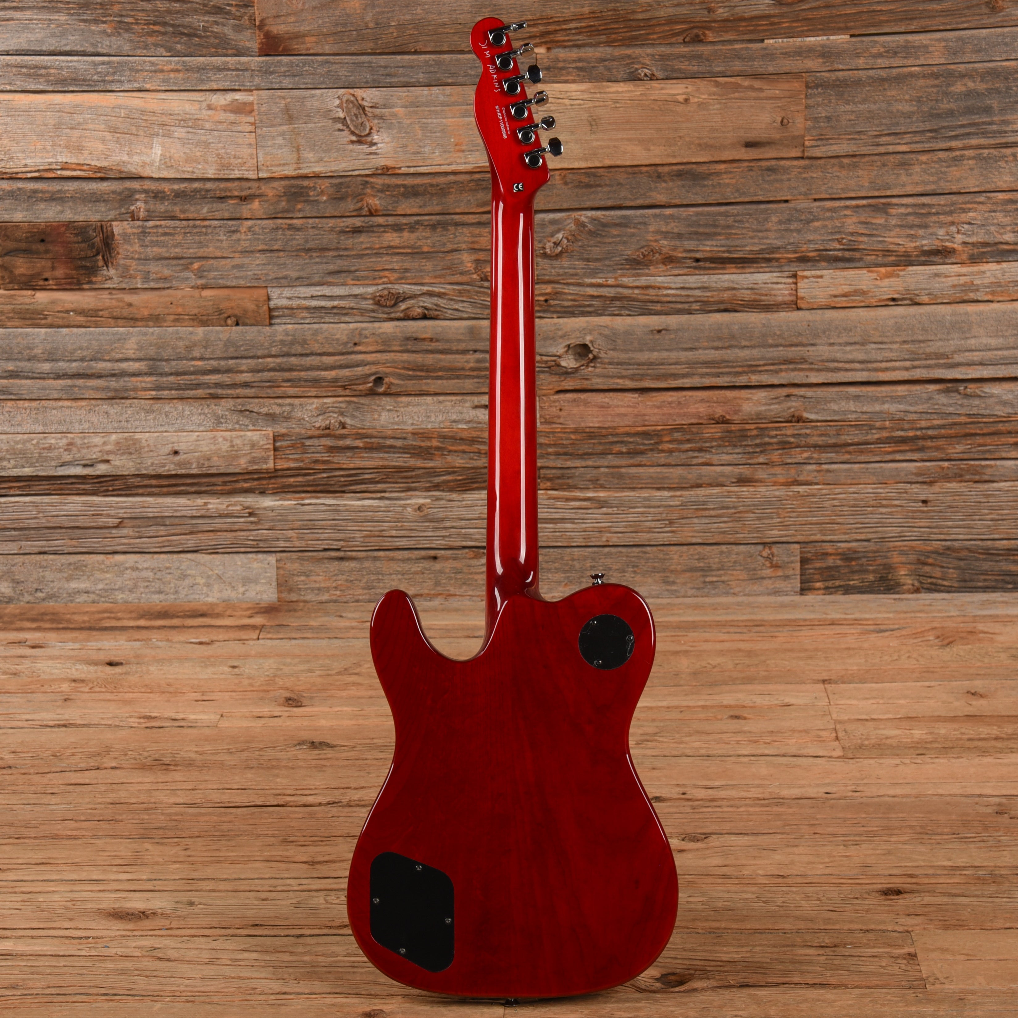 Fender Artist Series Jim Adkins JA90 Telecaster Thinline Crimson Red 2012