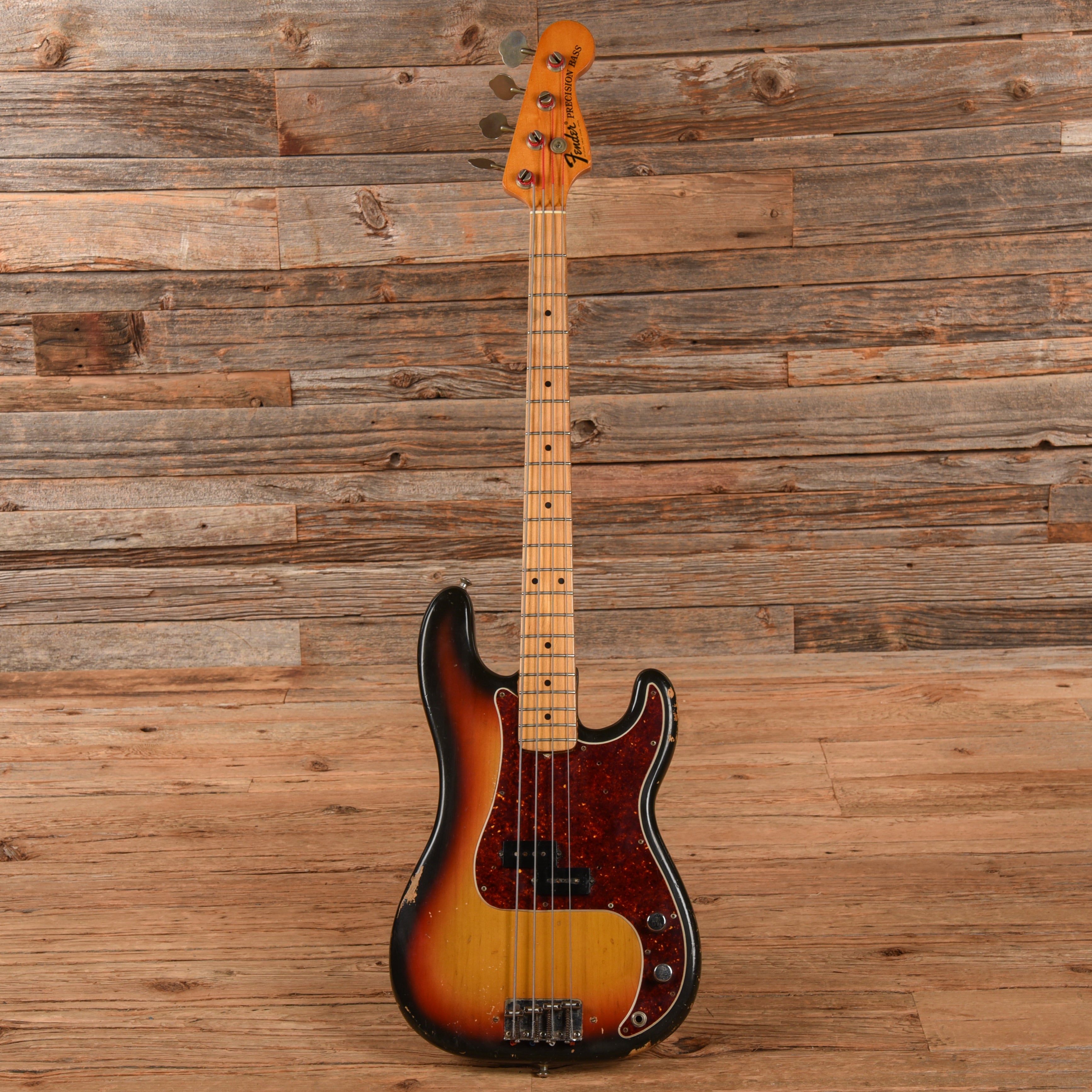 Fender Precision Bass w/Maple Cap Neck Sunburst 1970