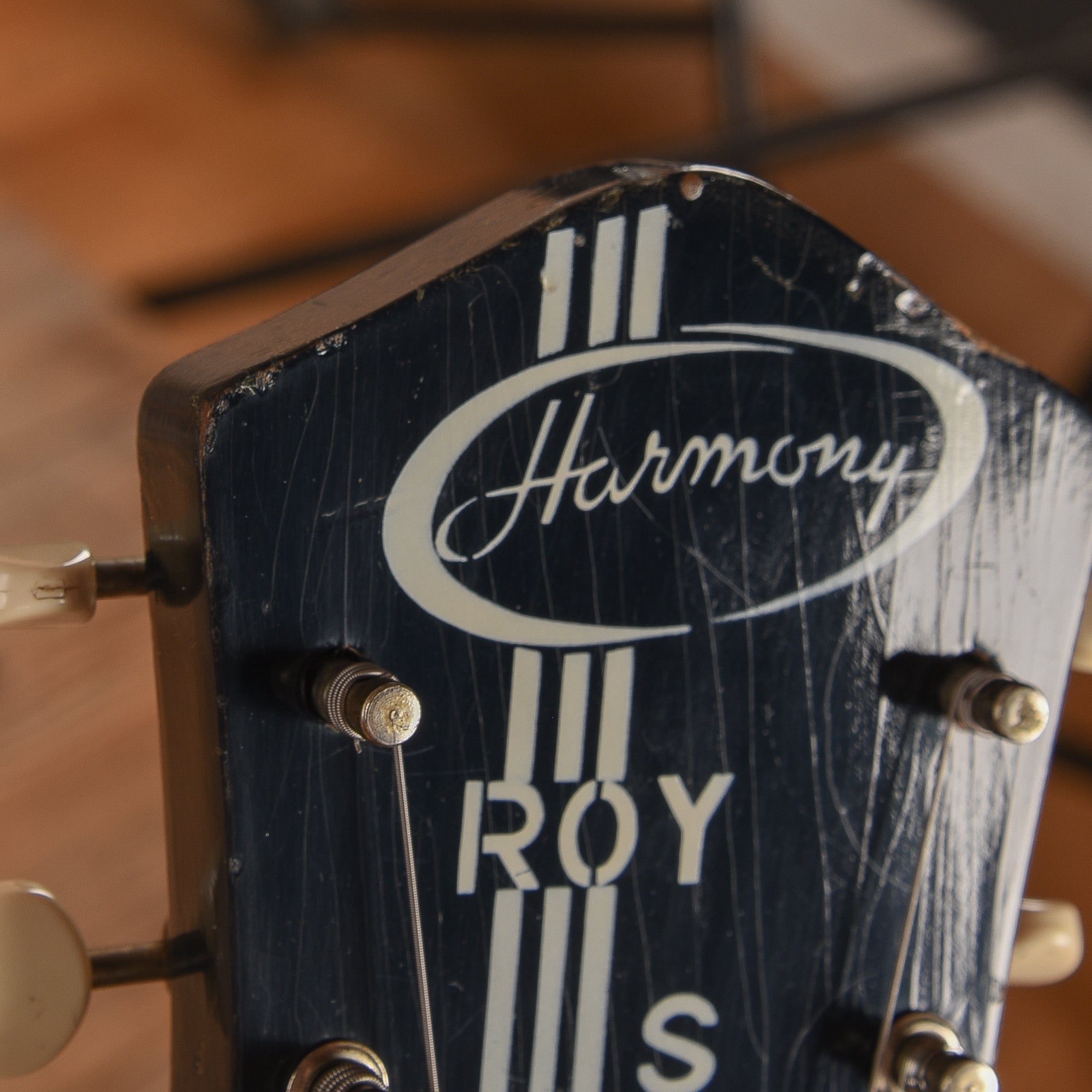 Harmony Roy Smeck Hollowbody Blue 1956