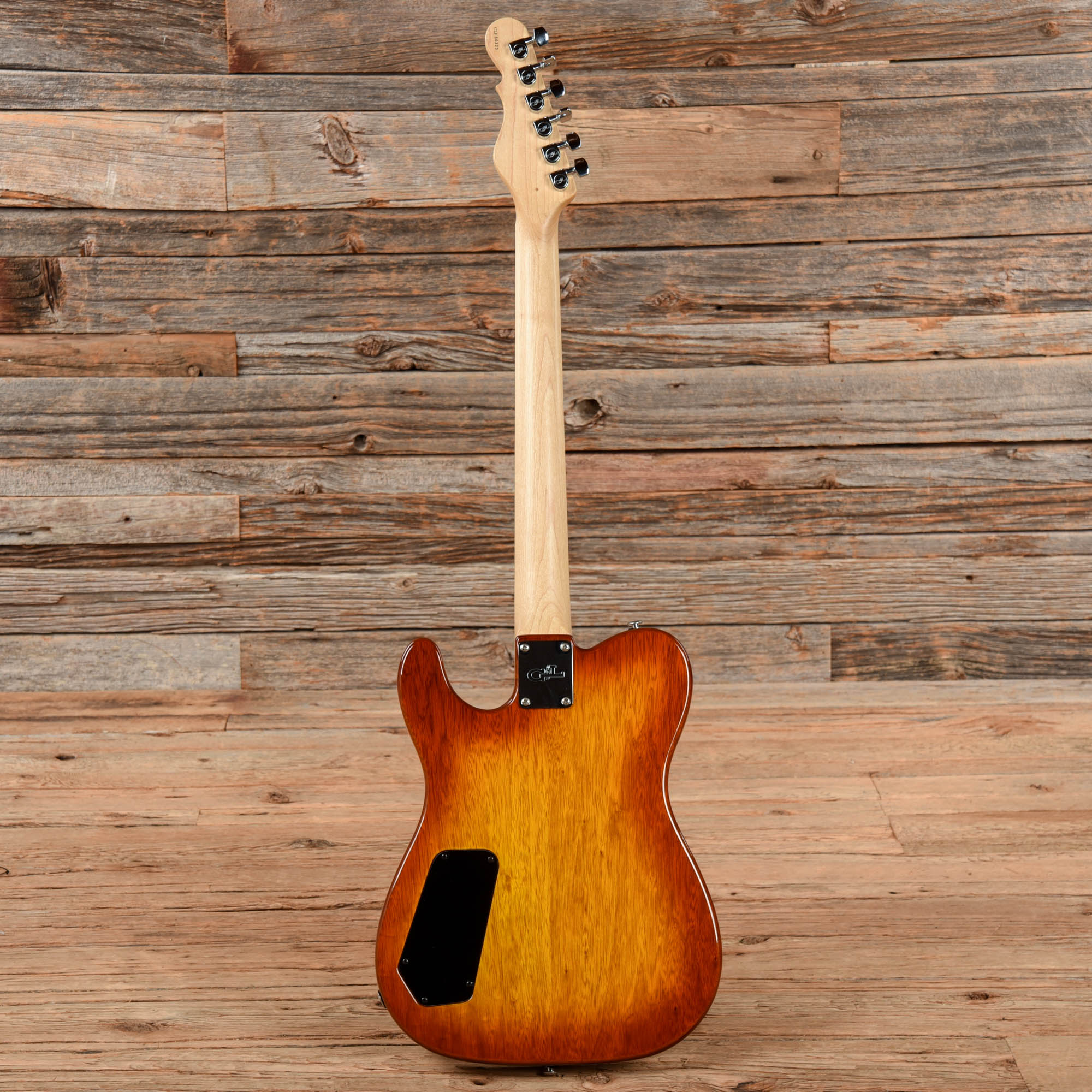 G&L ASAT Deluxe Korina Sunburst