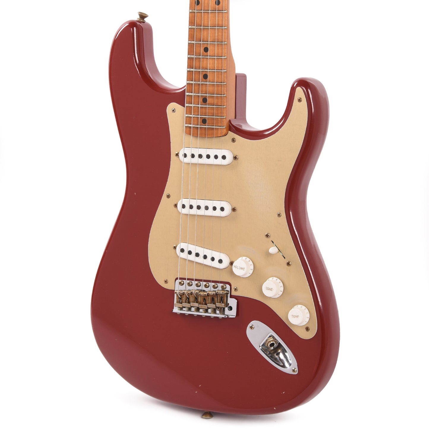 Fender Custom Shop Limited Edition Roasted '54 Stratocaster Journeyman Relic Cimarron Red