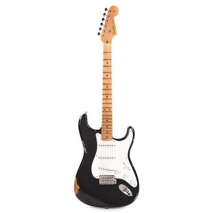 Fender Custom Shop Limited Edition Fat '54 Stratocaster Relic with Closet Classic Hardware Aged Black