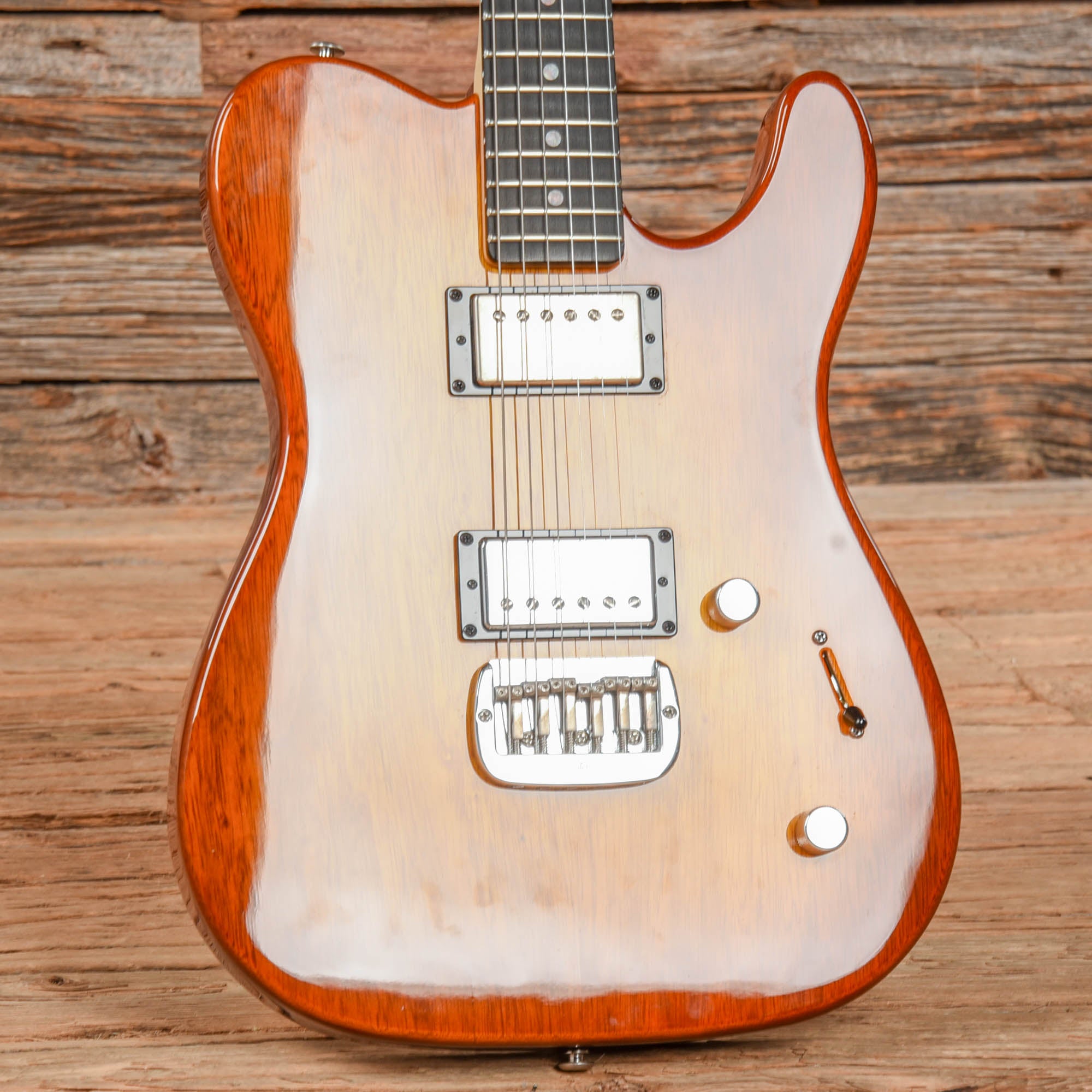 G&L ASAT Deluxe Korina Sunburst – Chicago Music Exchange