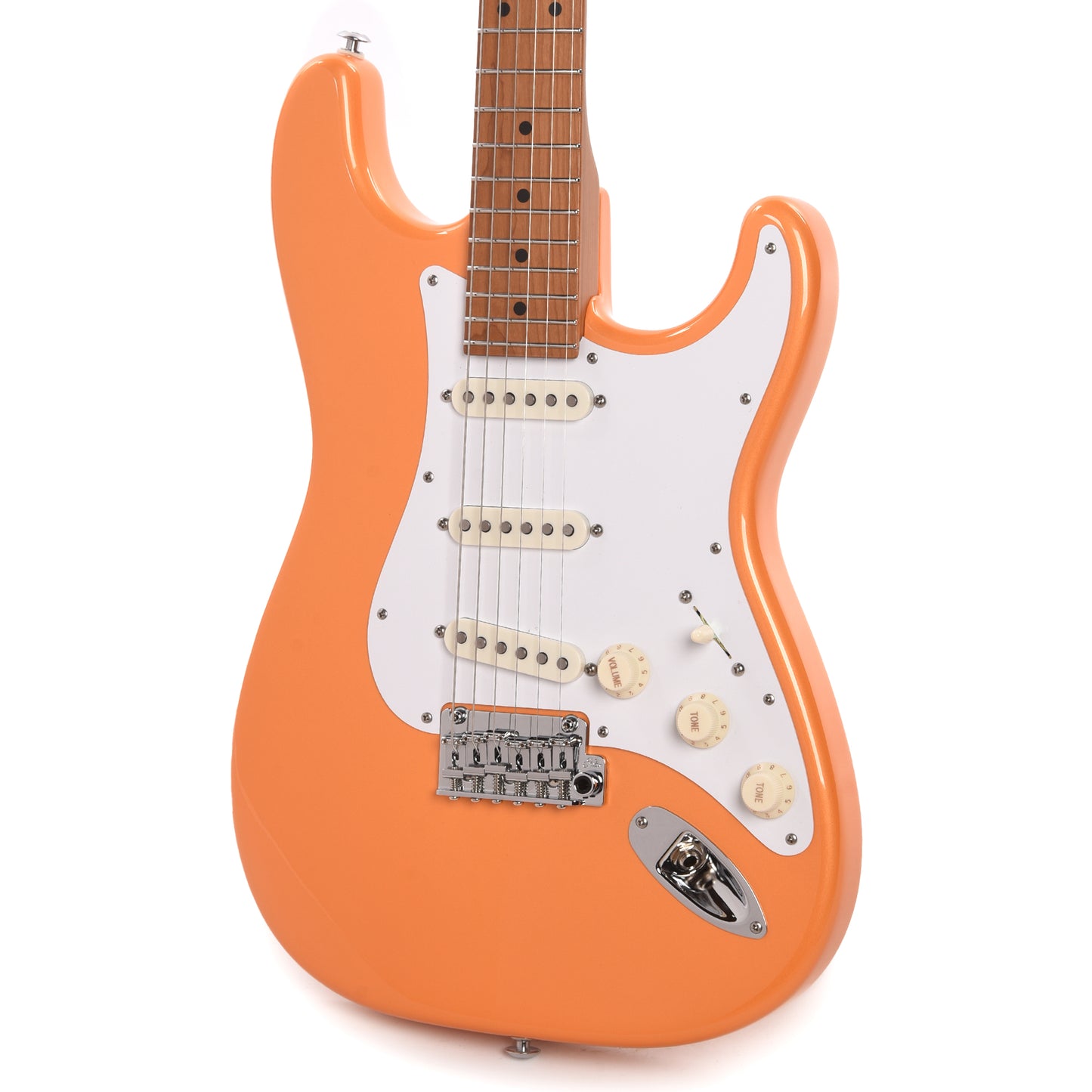 Suhr Custom Classic S SSS Tangerine Freeze w/Roasted Maple Neck