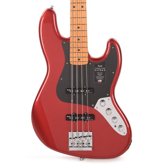 Fender American Ultra II Jazz Bass Sinister Red