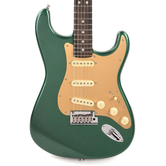 Fender American Ultra Stratocaster Mystic Pine & Anodized Gold Pickguard