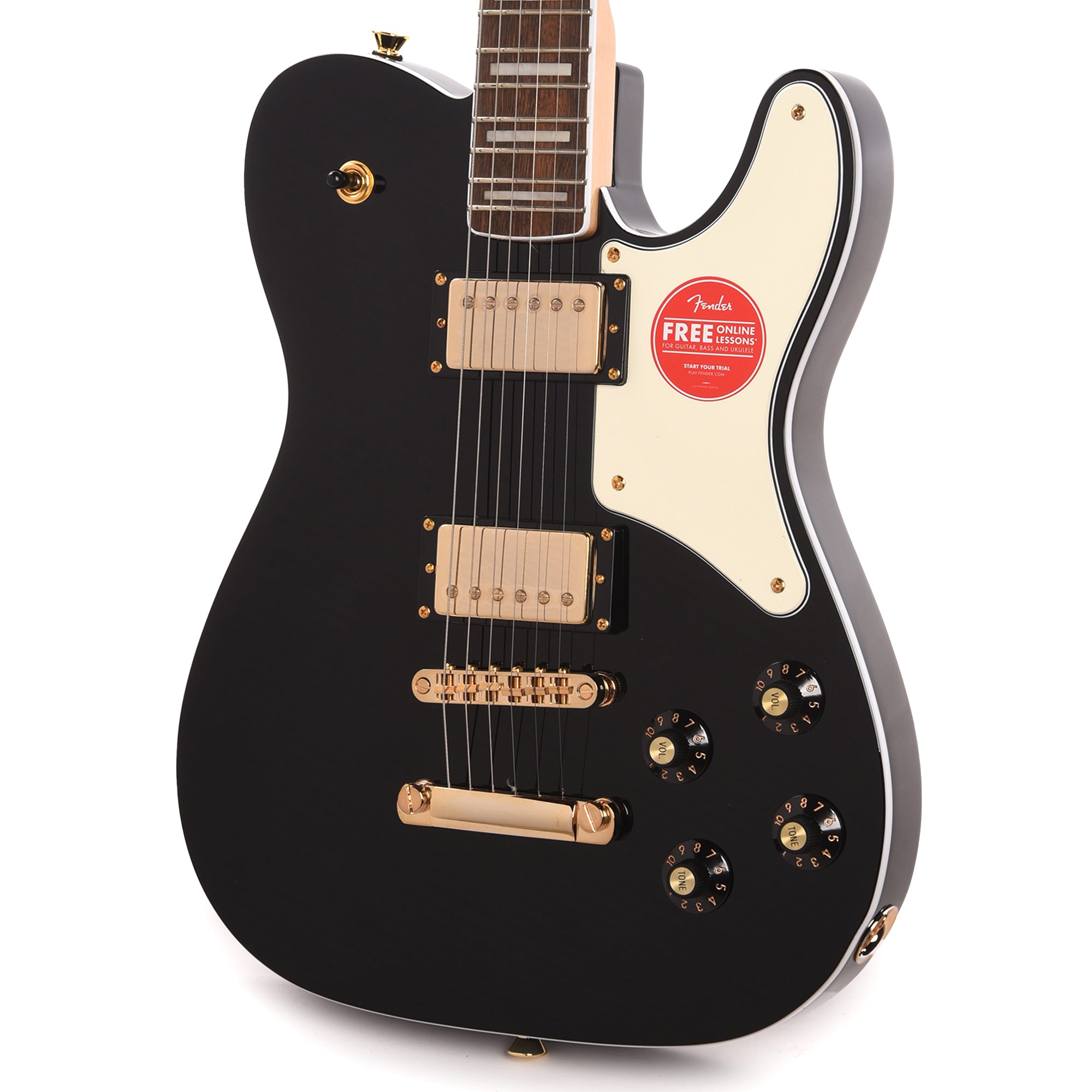 Squier Limited Edition Paranormal Troublemaker Telecaster Deluxe Black