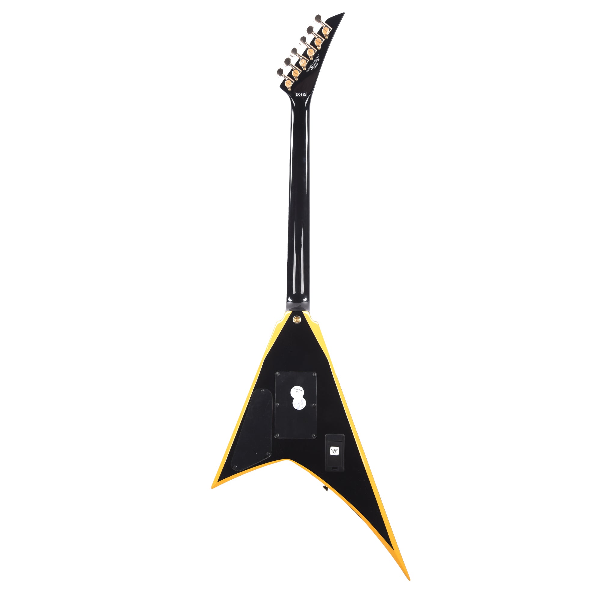 Jackson X Series Rhoads RRX24 Black w/Yellow Bevels