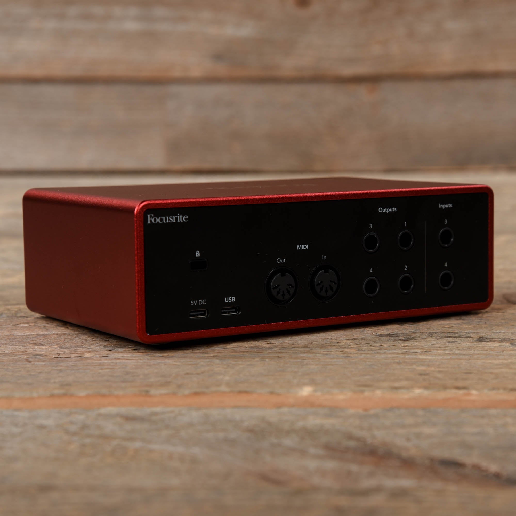 Focusrite Scarlett 4i4 4th Gen USB 4x4 Audio Interface