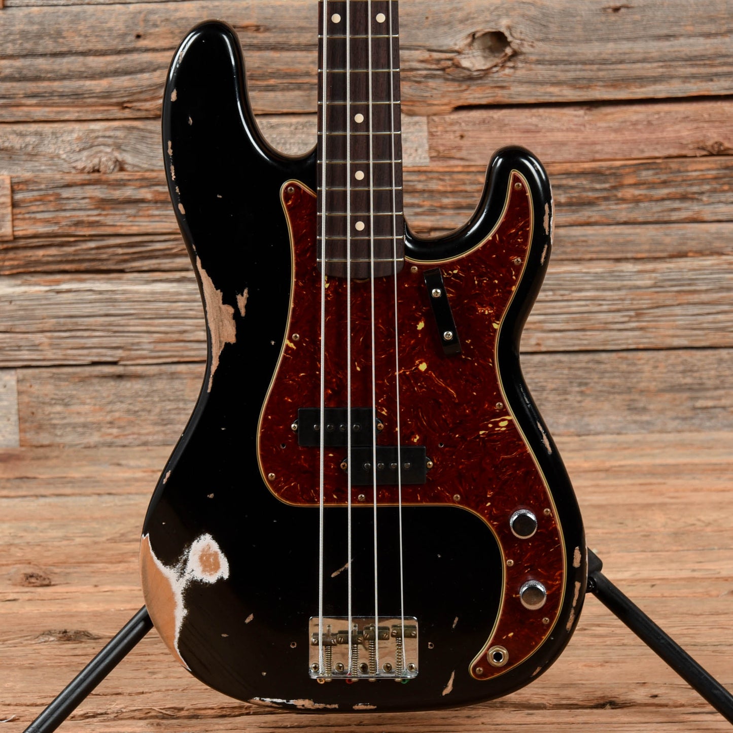 Fender Custom Shop '63 Precision Bass Heavy Relic Black 2022